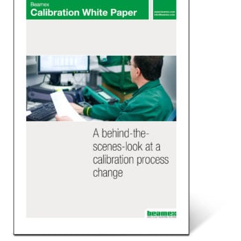 一看一个校准过程的幕后变化，Beamex白皮书