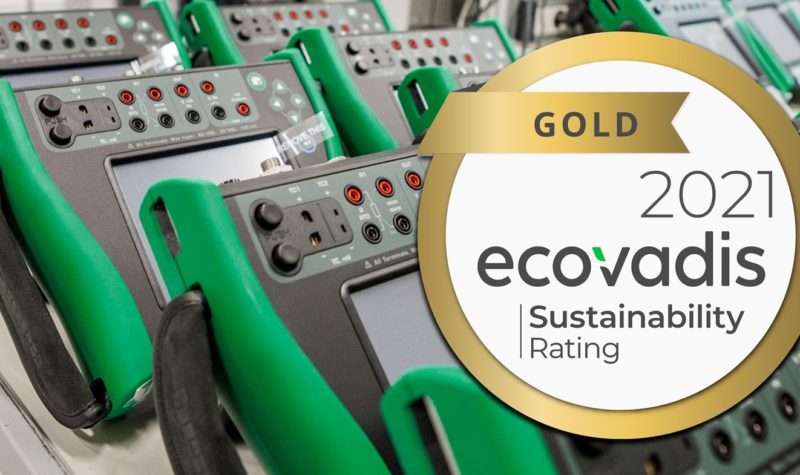 Beamex Ecovadis Gold.